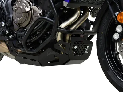 Zdjęcie produktu dla Osłona silnika ZIEGER kompatybilna z Yamaha MT-07 Tracer / XSR700 czarna