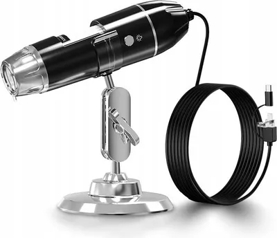 Obrázek produktu pro Digitální USB mikroskop, 1600× zvětšení, 8 LED diod