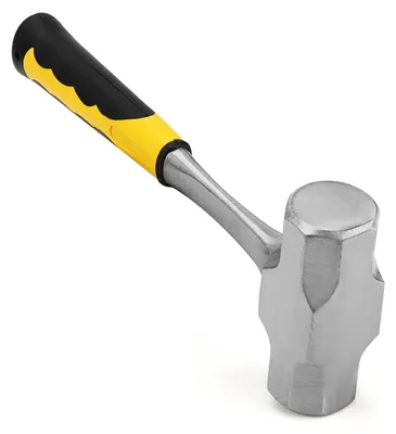 Clubhammer 2 kg, Glasfaserhandgriff, für Garten & Camping