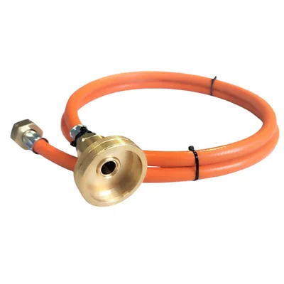 Produktbild von Zatechs Propan-Butan Gasschlauch Betankungsschlauch 5m 20 bar Ø9.0mm 21.8mm Innengewinde x 21.8mm Außengewinde für DISH Camper Gasflaschen Tankstelle
