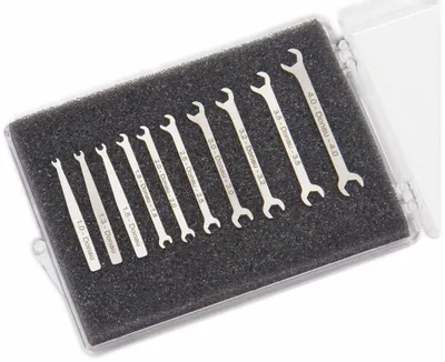 Image de DONAU ELEKTRONIK Jeu de clés à fourche micro 980-SET, 1-4 mm