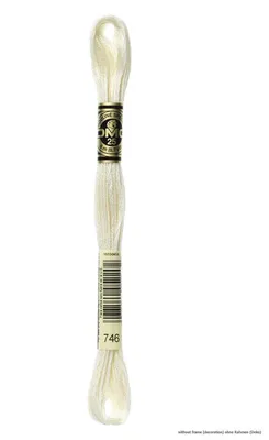 Produktbild von DMC Stickgarn Mouline Special 117MC -746, 6-fädig, 8m