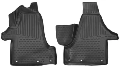 Produktbild von AD Tuning Gummi Fußmatten Set für VW T6 Transporter, Bj. 2015-