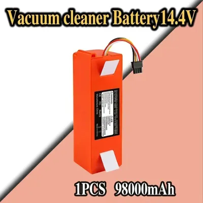 Image de Batterie pour aspirateur robot - Batterie de remplacement Li-Ion 14,4 V - 9800 mAh - compatible avec les modèles S5, S5 Max, S6, S50, S51, S55, S60, S65 - cellules 18650
