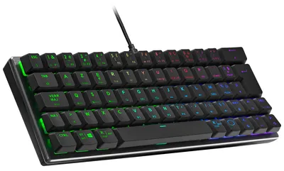 Produktbild von Kabelgebundete Gaming-Tastatur mit kompaktem 60%-Layout und RGB-Beleuchtung