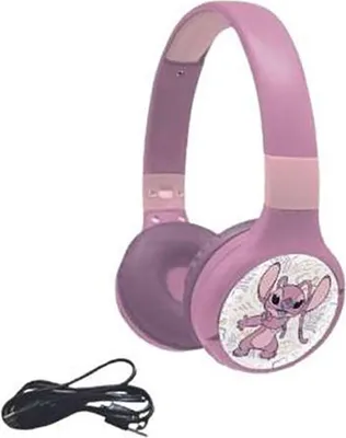 Produktbild von Lexibook Stitch 2 In 1 Faltbare Bluetooth-kopfhörer Mit Kabel One Size