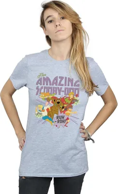 Immagine prodotto di Scooby Doo - Maglietta "The Amazing" da donna BI1472 (S) (Grigio)