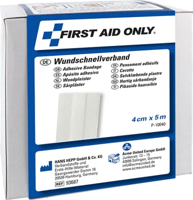 Immagine prodotto di FIRST AID ONLY P-10040 FIRST AID ONLY Pflaster P-10040 weiß