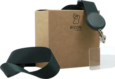 Produktbild von Smyczka do telefonu Bizon Accessories Leash Dragonfly, ciemnozielona