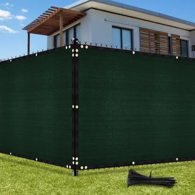 Imagen del producto de Pantalla para jardín, con protección UV del 98%, de 1,52 x 15,24 metros, ideal para balcones y huertos