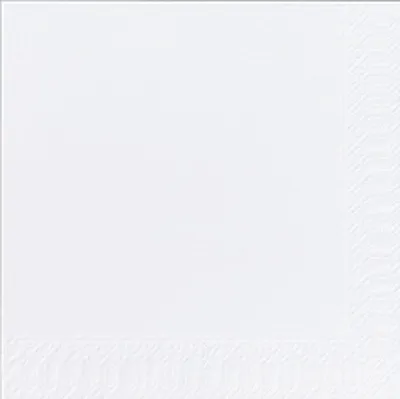 Produktbild von 50 Duni Zelltuchservietten weiß 33x33cm