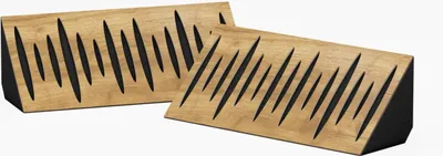 Obrázek produktu pro 2 balení - Úzký akustický rohový basový lapač | velikost: 23 x 50 cm | barva: (dub, Pulse-mini-horizon)