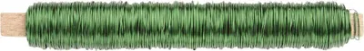 Produktbild von Glorex Wickeldraht grün 0,5 mm x 50 m