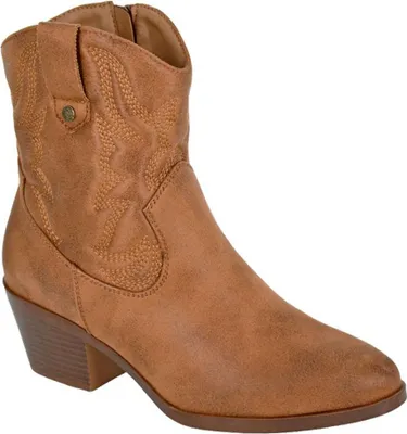 Immagine prodotto di Cipriata - Stivaletti donna "Bertilla", cowgirl DF4583 (40.5 EU) (marrone chiaro)