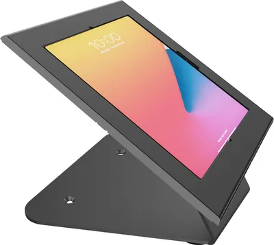 Image de Support tablette mural ou de table universel Apple et Samsung 12.9''-13'' Noir