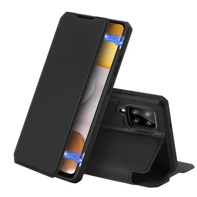 Produktbild von Dux Ducis Skin X Holster Case Flip Cover Samsung Galaxy A42 5G Schwarz