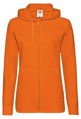 Produktbild von Damen-Kapuzenjacke - FOL HOODED JACKET/W - orange - Größe XS