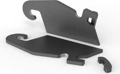 Produktbild von Joma-Tech Adapter CW20/30/40 auf das Verachtert Schnellwechselsystem