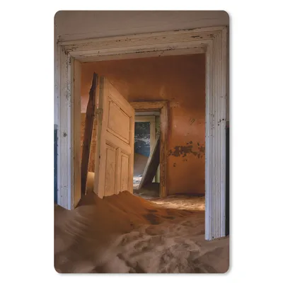 Produktbild von MuchoWow® Mauspad Mousepad Tür - Sand - Haus - Architektur 40x60 cm - Mousepads - Maus Mat - Pad - Mausunterlage - Schreibtisch Accesoire