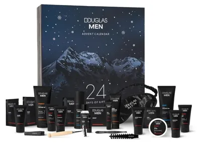 Productafbeelding van Douglas Men Adventskalender - Heren - 24 Verrassingen - Kerstcadeau - Feestdagen - Grooming - Voor Hem - Mannen