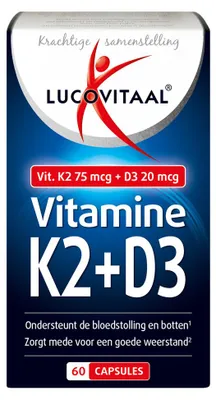 Produktbild von Lucovitaal Vitamin K2 + D3 (60 Kapseln)