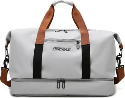 Produktbild von Reisetasche Fitnesstasche Sporttasche mit Schuhfach Nassfach für Fitness Arbeiten