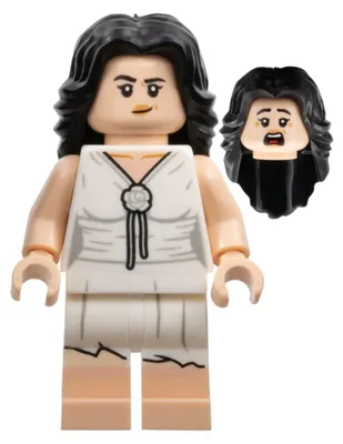 Obrázok produktu pre LEGO Minifigurka Marion Ravenwood – biela, potrhaná róba (iaj050) – nová