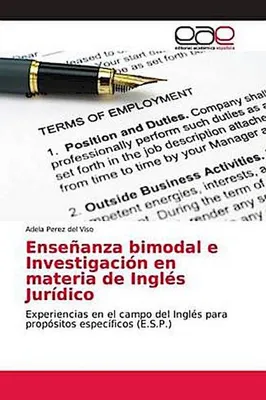 Produktbild von Enseñanza bimodal e Investigación en materia de Inglés Jurídico