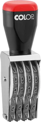 Produktbild von Razítko Colop 07004, číslovačka, 4 čísla, výška znaků 7 mm