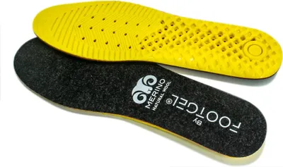 Produktbild von Footgel Einlegesohlen Outdoor Extreme Cold mit Wolle - Schwarz