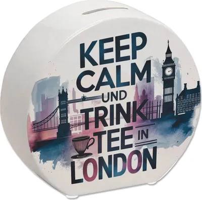 Produktbild von KEEP CALM UND TRINK TEE Spardose London