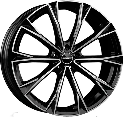 Produktbild von Alufelge Gmp Totale 9X19 5X112 Et 48 Black Diamond