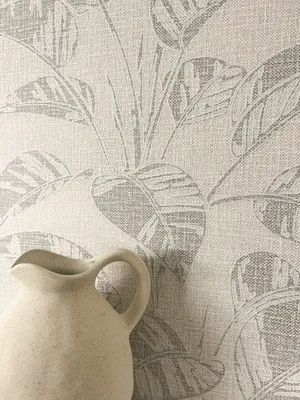 Produktbild von NEWROOM Tapete Bivona Beige Vliestapete - Natur Blätter Floral  Germany