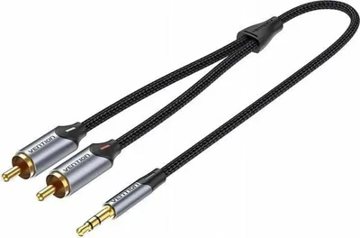 Obrázok produktu pre Audio kábel 2xRCA na 3,5 mm 1 meter
