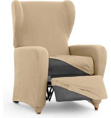 Relaxsessel-Husse, beige, universell, Polyester, Schutz für Sessel
