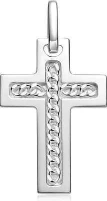 Produktbild von SILBERKETTEN STORE Anhänger Kreuz, klein 163MG06 - 925 Silber