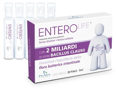 Immagine prodotto di Enterolife 2 Miliardi 20 Fiale Da 5 Ml