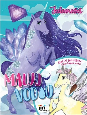Produktbild von Malbuch A4 Malen Sie mit Wasser Einhörner