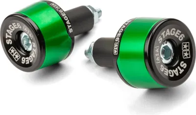 Obrázok produktu pre Závažia na riadidlá STAGE6 HQ D 22/28 Green Black