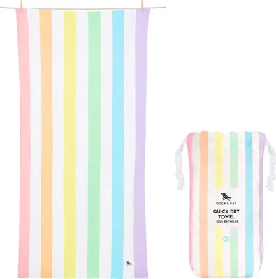 Produktbild von Dock & Bay Beach Towel XL Unicorn Waves 200x90cm