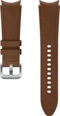 Produktbild von Samsung, Hybrid-Lederarmband für G Watch 4 Classic 130 mm M/L, Camel