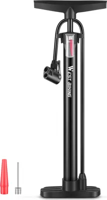 Obrázek produktu pro Kompaktní 160PSI nožní pumpa na pneumatiky jízdních kol, přenosná pumpička na kola, basketbal, elektrické kolo, motocykl, nafukovačka, příslušenství pro jízdní kola