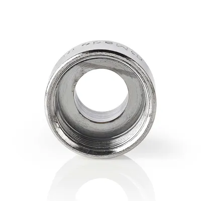 Produktbild von Nedis Schlauchverbinder - 3/4'' - 1/2'' - Metall - Silber