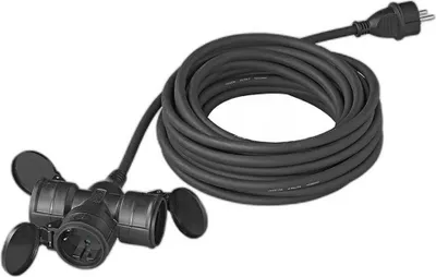 Immagine prodotto di Presa Schuko 3 vie 10M 3x2,5mm²