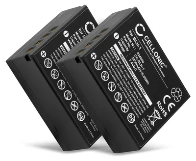Image de CELLONIC 2x Batterie compatible avec Olympus OM-D E-M1 Mark II, III