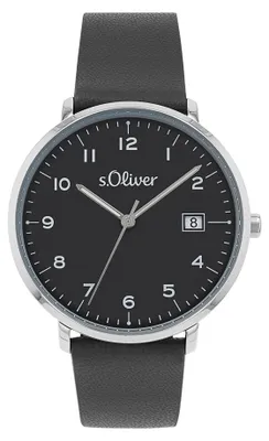 Produktbild von s.Oliver Damen Uhr Armbanduhr Leder 2038594