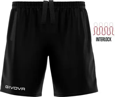 Produktbild von Sportshorts Givova Pocket Schwarz - XL