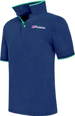Zdjęcie produktu dla Nebulus Poloshirt LASTONE Herren, Koszula, Bluza, Polo, P6752 - Herren, granatowo-limonkowy, M