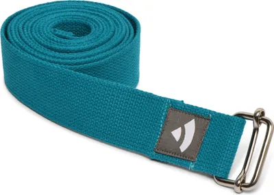 Produktbild von Yogagurt mit Schiebeschnalle ASANA BELT 2,5m, Metall petrol
