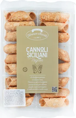 Produktbild von Cannoli Sicilani Mignon 160g Rohrkuchen - Domenico Mascolo